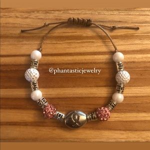 Breast Cancer Awareness Handmade Bracelet
